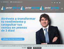 Tablet Screenshot of javieriglesias.com